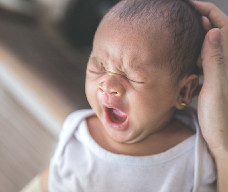 Baby yawning- maternity leave is boring. Labor doula, postpartum doula, placenta encapsulation, childbirth education in DC, Silver Spring, Takoma Park, Waldorf, Brandywine, District Heights, Clinton, Alexandria and Upper Marlboro