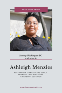 Looking for a doula (black doula) in DC? Meet Ashleigh