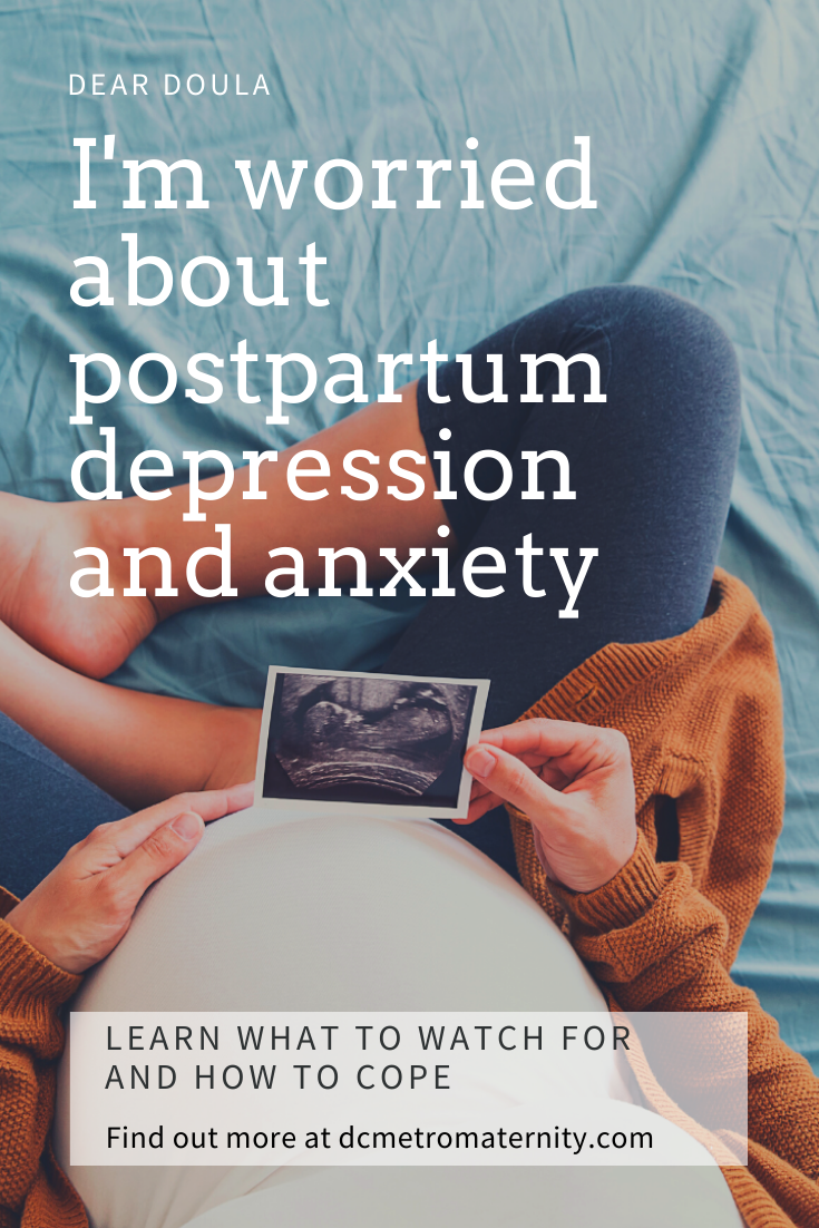 postpartum doula explains baby blues, postpartum depression, postpartum anxiety